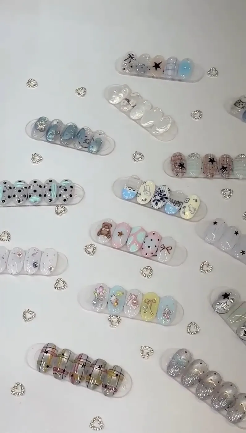 甲片款式樣品 · JIA NAIL 美甲 明洞